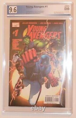 YOUNG AVENGERS #1 (2005) PGX 9.6 Like CGC WHITE PAGES 1st Appearance Kate Bishop