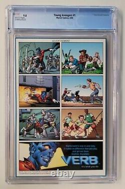 Young Avengers #1 CGC 9.8 White Pages 1ST KATE BISHOP
