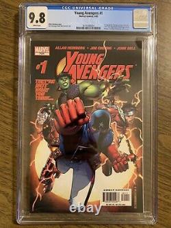 Young Avengers #1 CGC 9.8 White Pages 1st Young Avengers Marvel Comics 2005